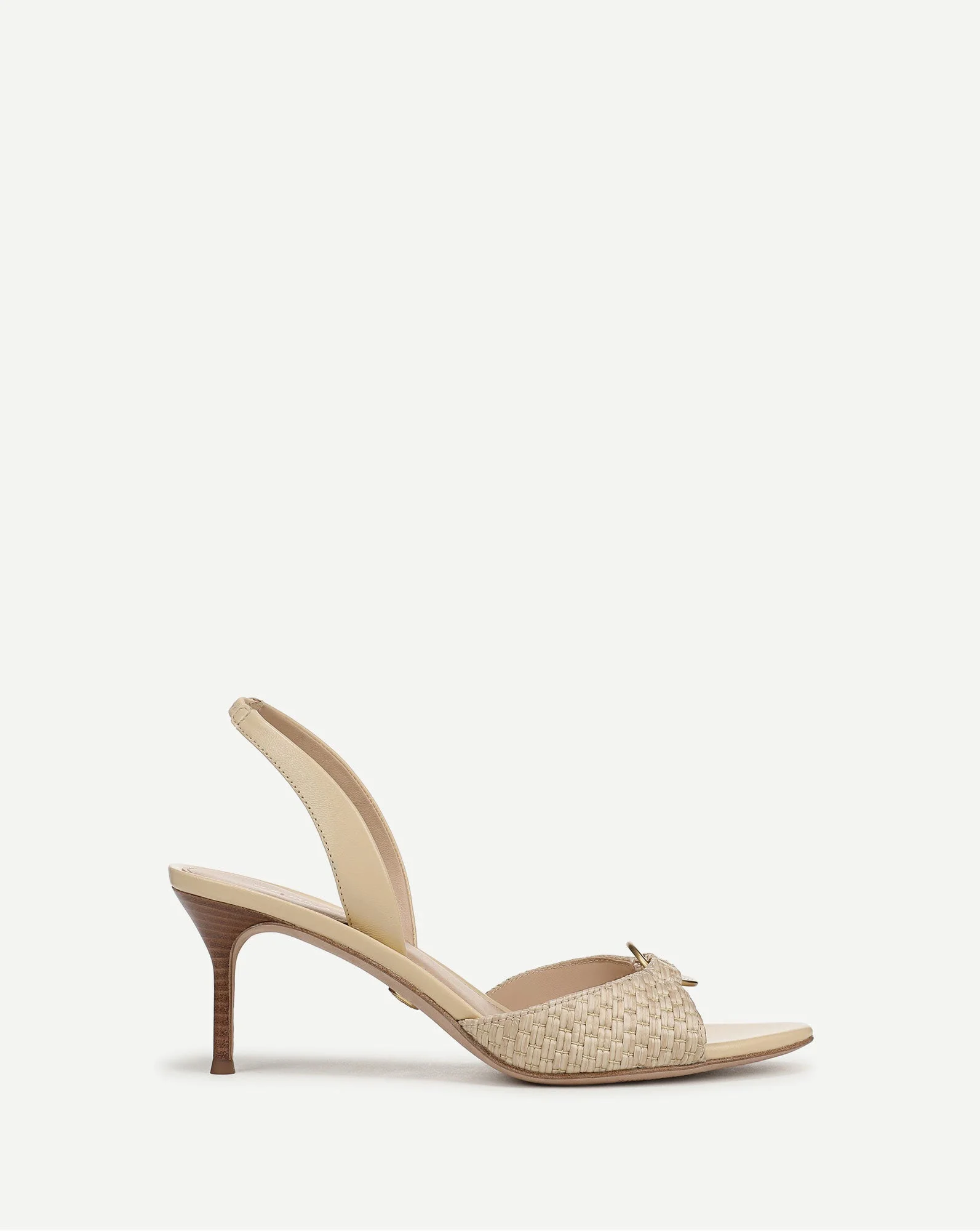 TIA RAFFIA SLINGBACK SANDAL - 1