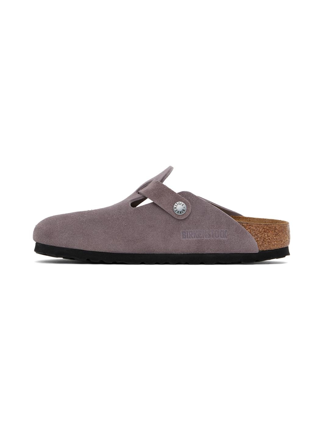 Purple Narrow Boston Loafers - 3