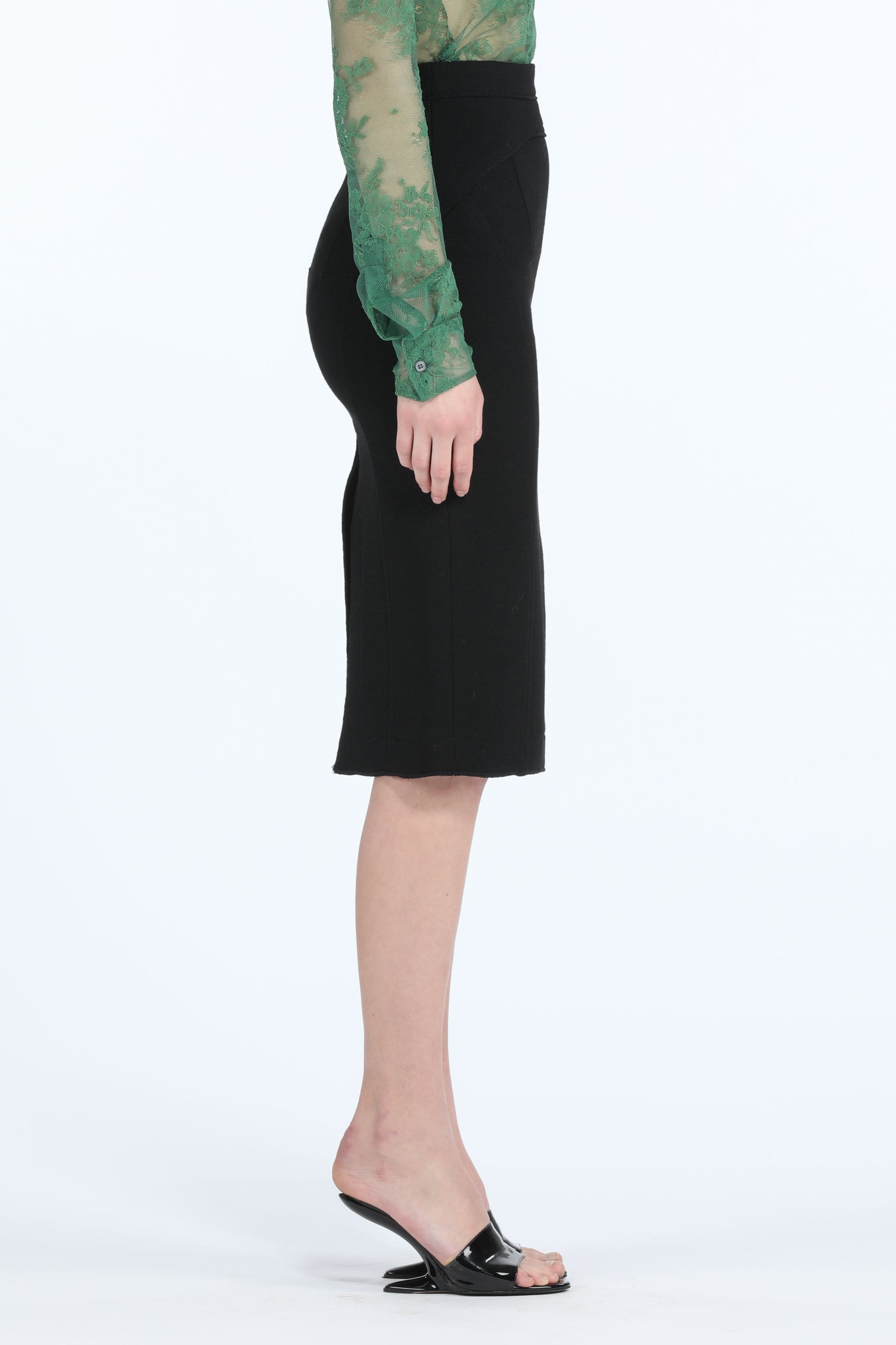 TAILORED PENCIL SKIRT - 3
