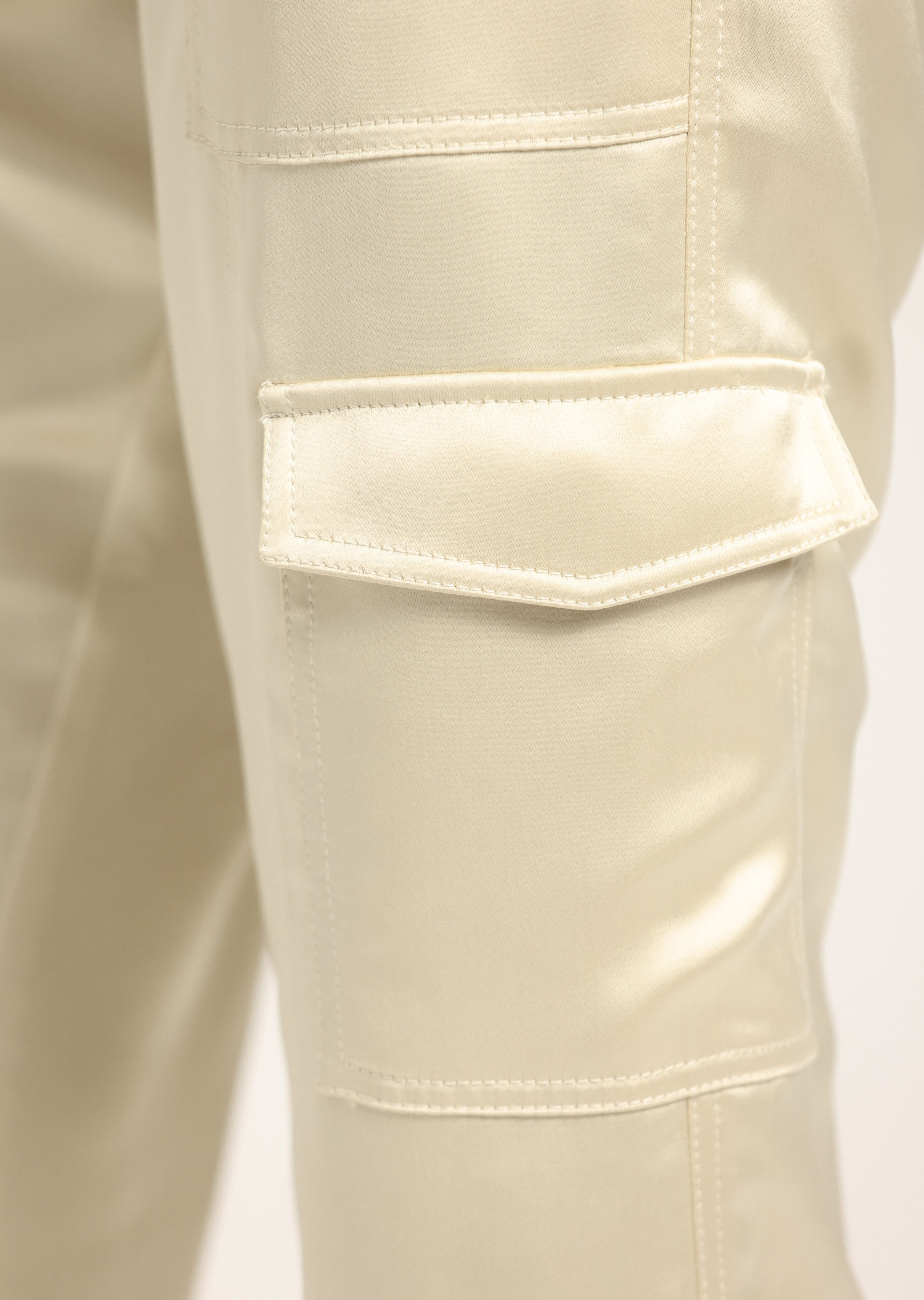 ELIAN SATIN CARGO PANT - 2