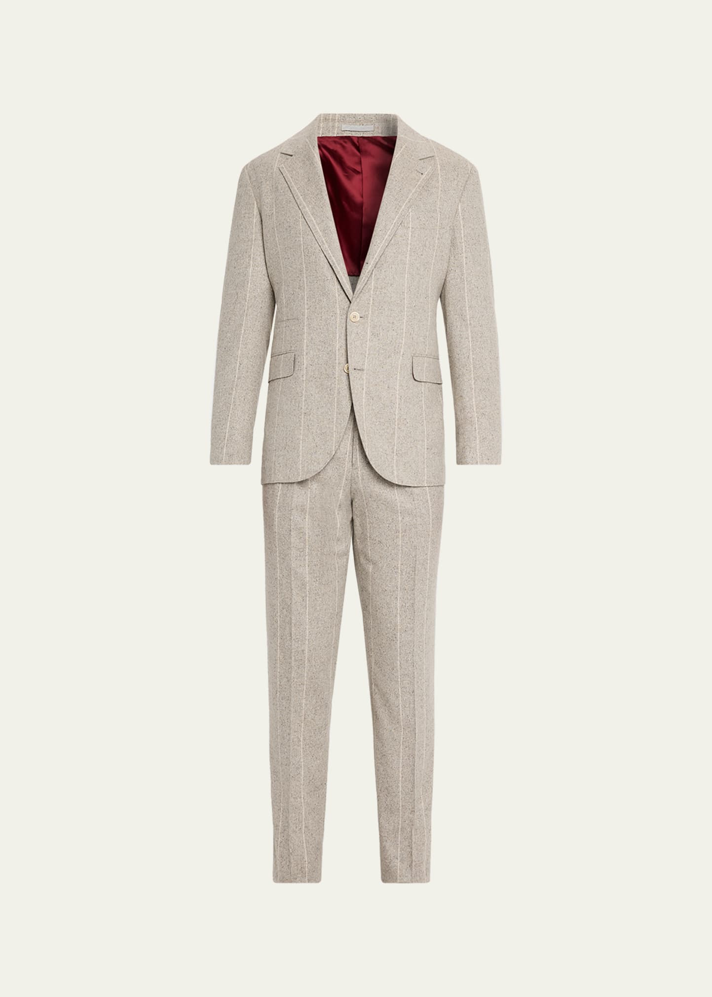 Men's Donegal Chalk Stripe Two-Piece Suit - 1