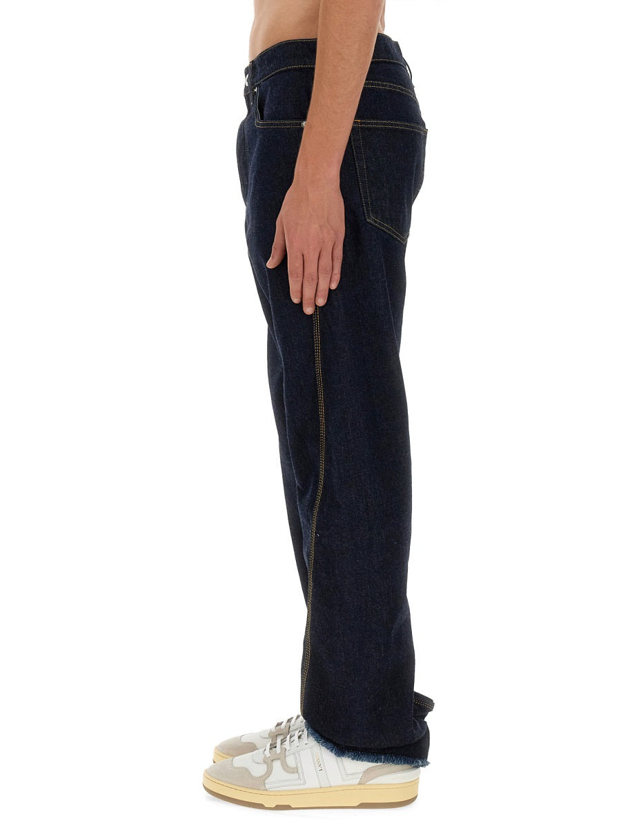 Lanvin Men Twisted Jeans - 4