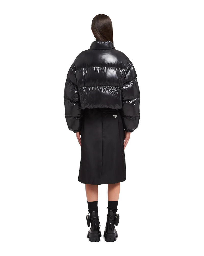 Ciré nylon puffer jacket 4