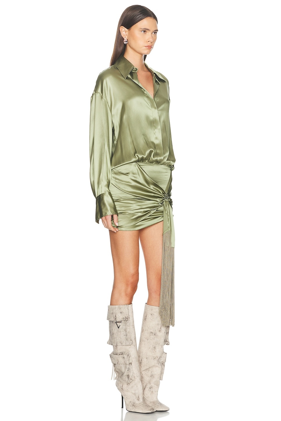 Mini Shirt Dress - 2