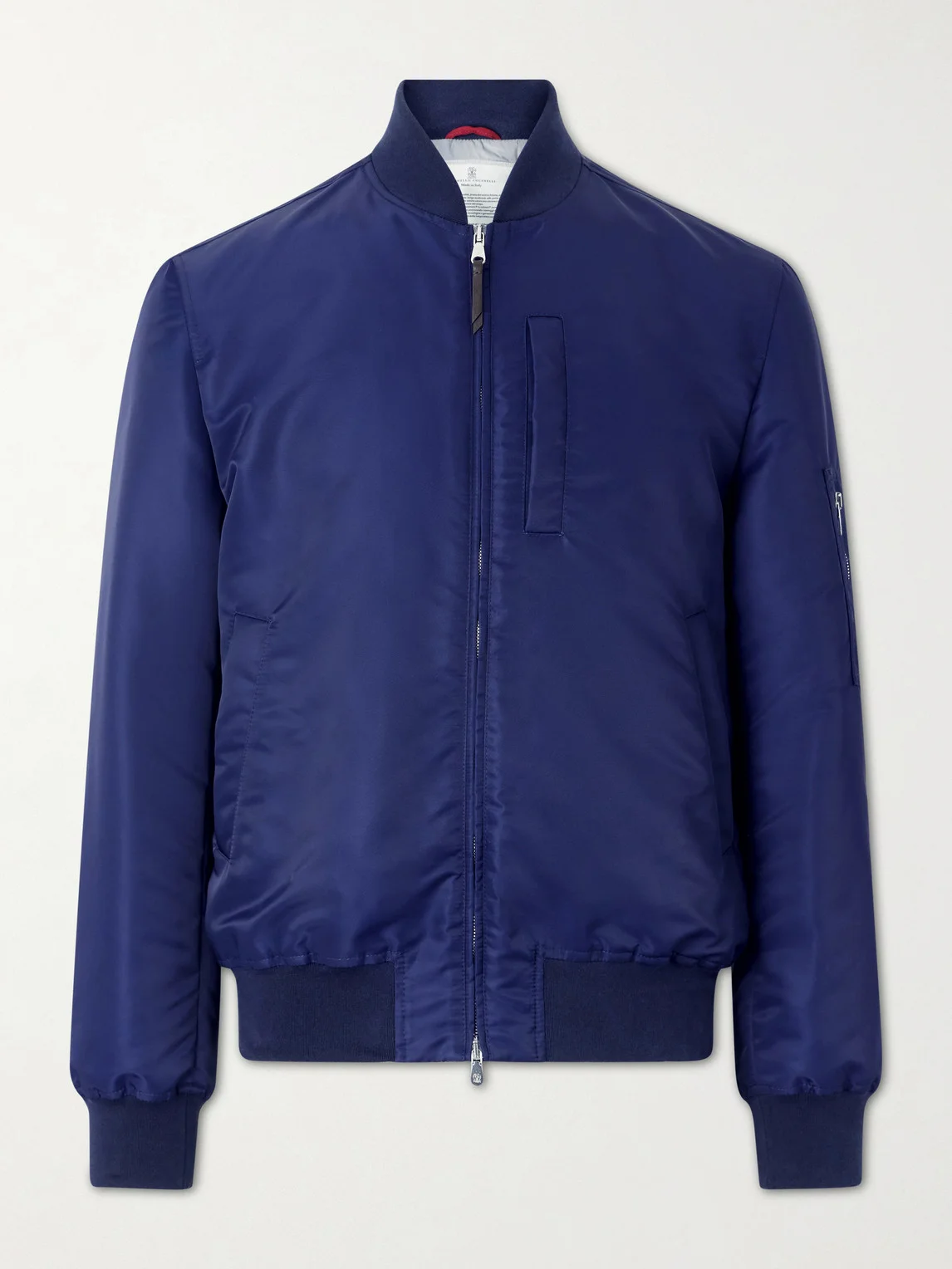 Padded Shell Bomber Jacket - 1
