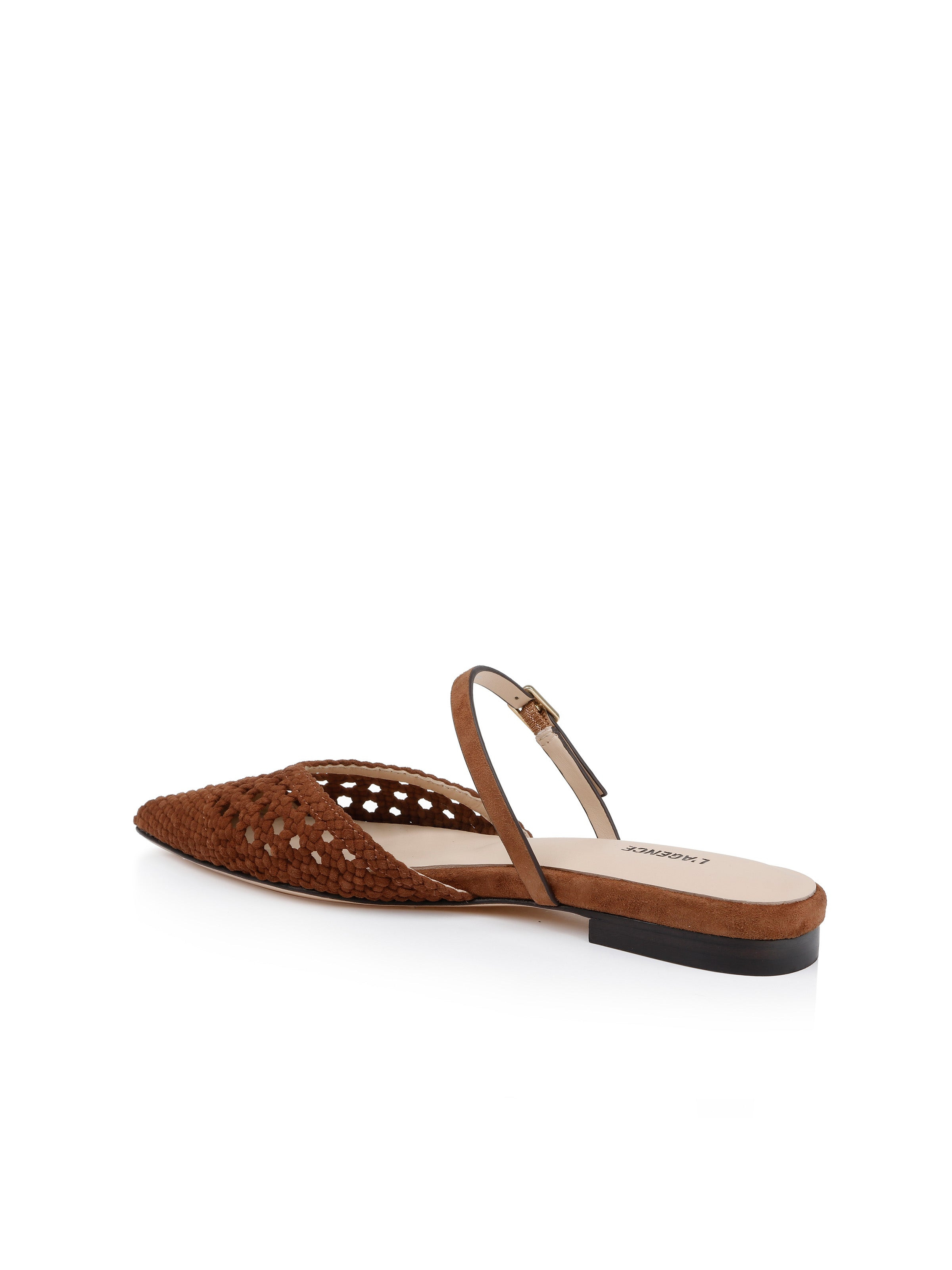 Jacklyn Suede Flat Mule - 3