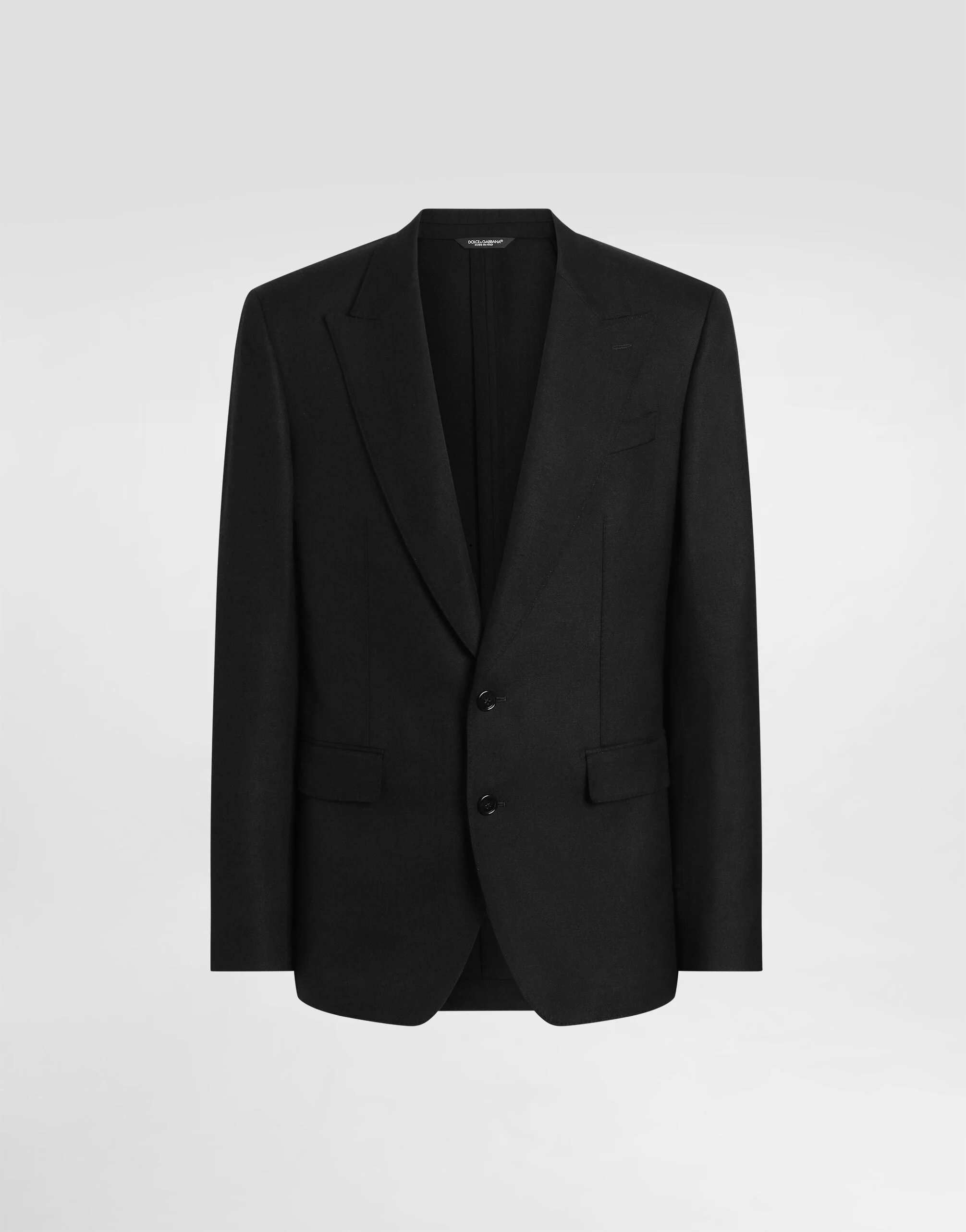 Sicilia light single-breasted viscose jacket - 1