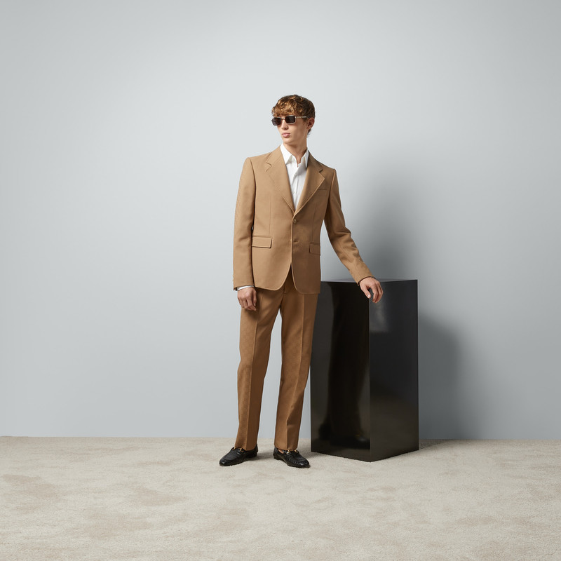 GUCCI GG polyester tailored pant outlook