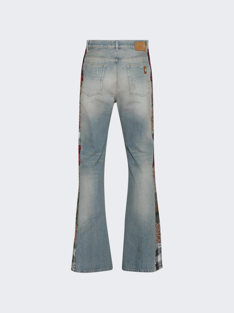 Patchwork Boot Cut Jean Driftwood Blue 5