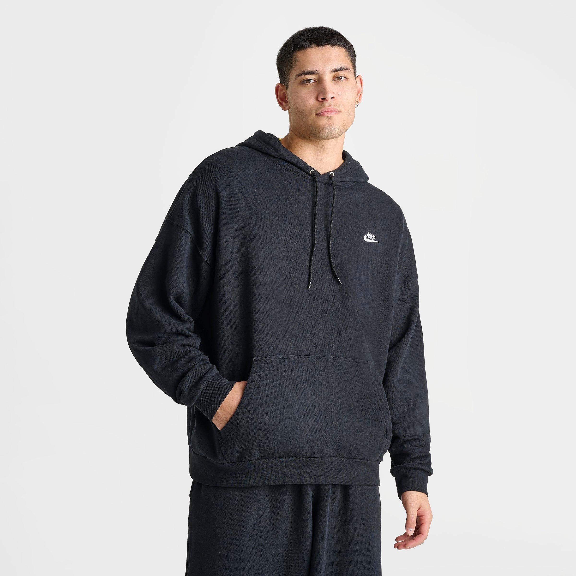 MEN'S NIKE CLUB FLEECE OVERSIZED FRENCH TERRY PULLOVER HOODIE - 3