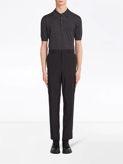 Prada tailored cropped trousers outlook