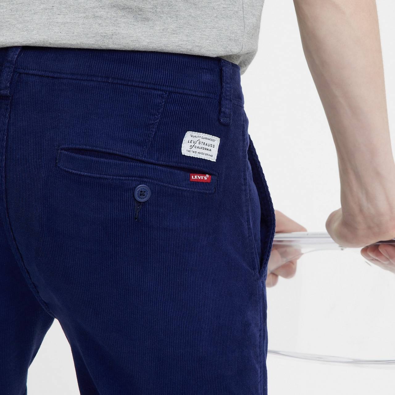 LEVI'S® XX CHINO STANDARD TAPER FIT CORDUROY MEN'S PANTS - 3