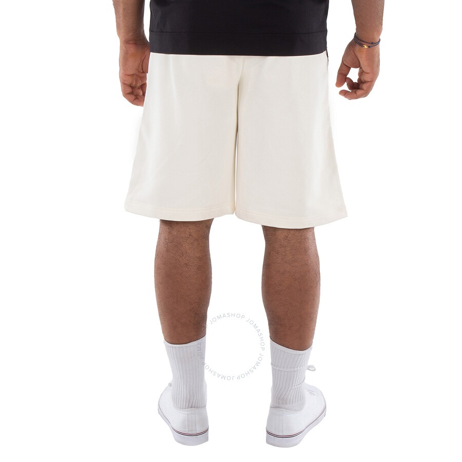 Fendi Drawstring Logo-Print Cotton Shorts - 3