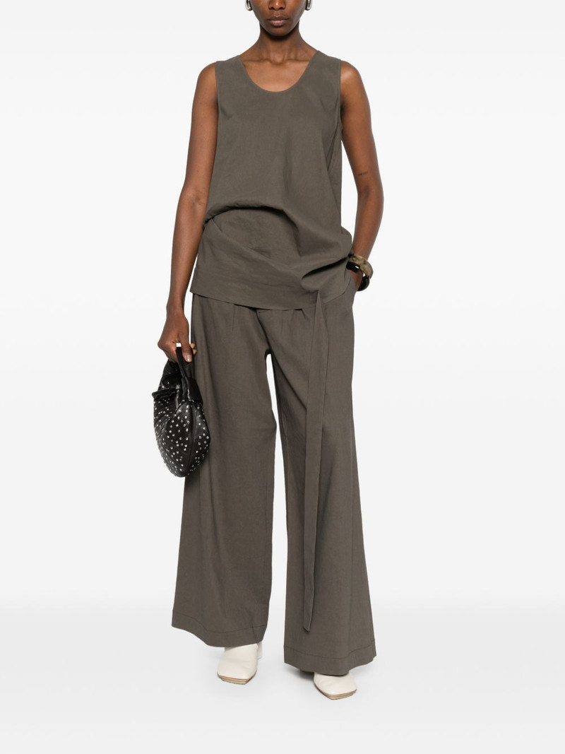 UMA WANG pleated palazzo pants outlook