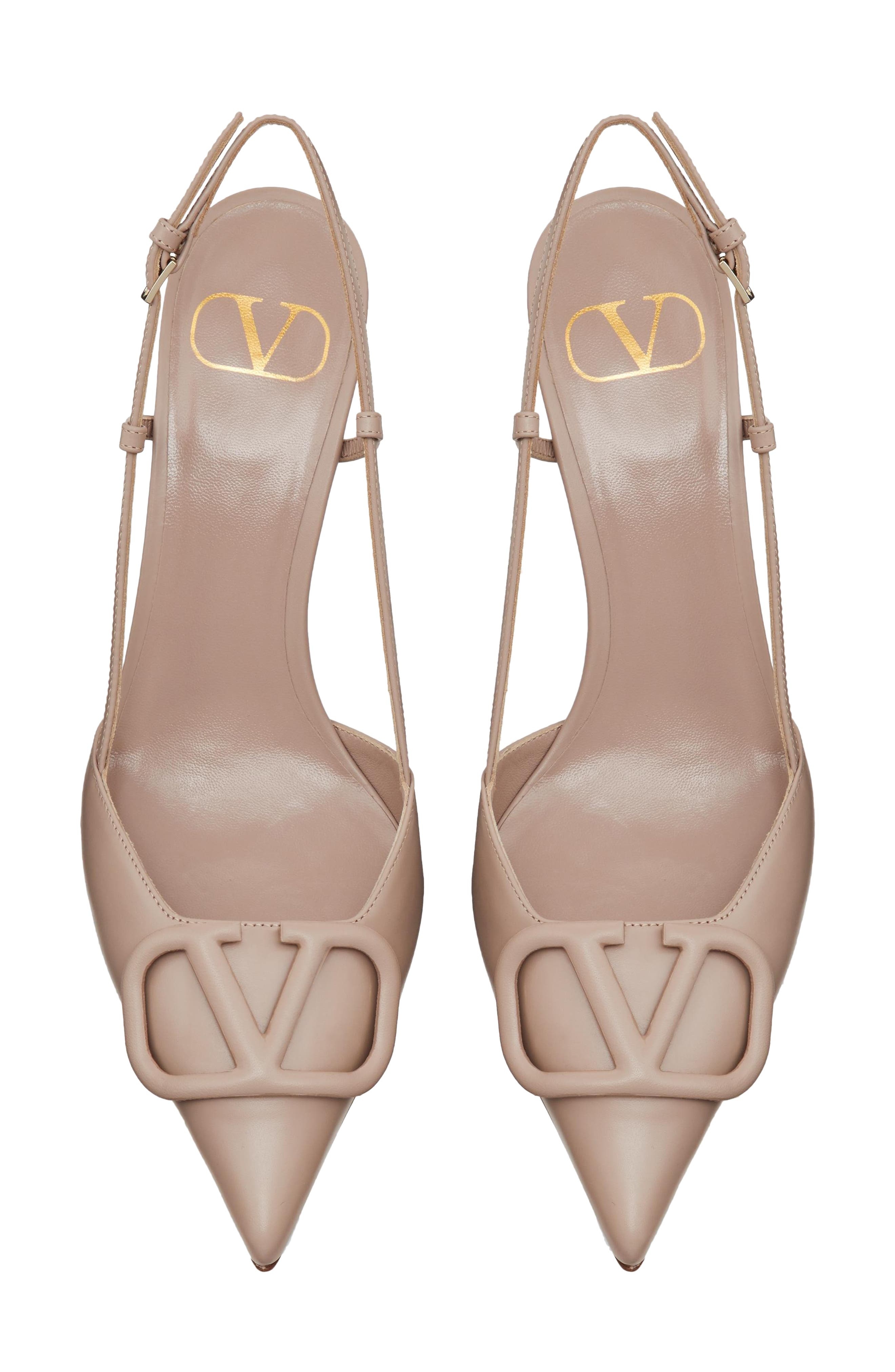 VLOGO Pointed Toe Slingback Pump - 4