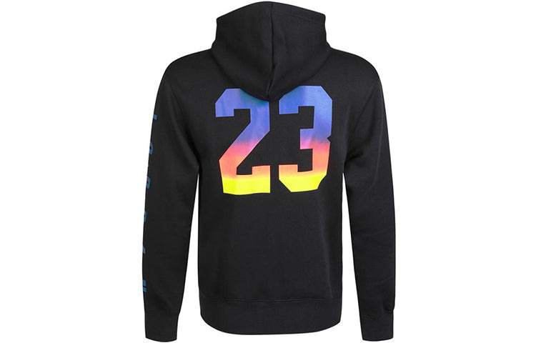 Air Jordan Solid Color Athletic Fleece Lined Zipper Hooded Jacket Men's Black CU9123-010 - 2