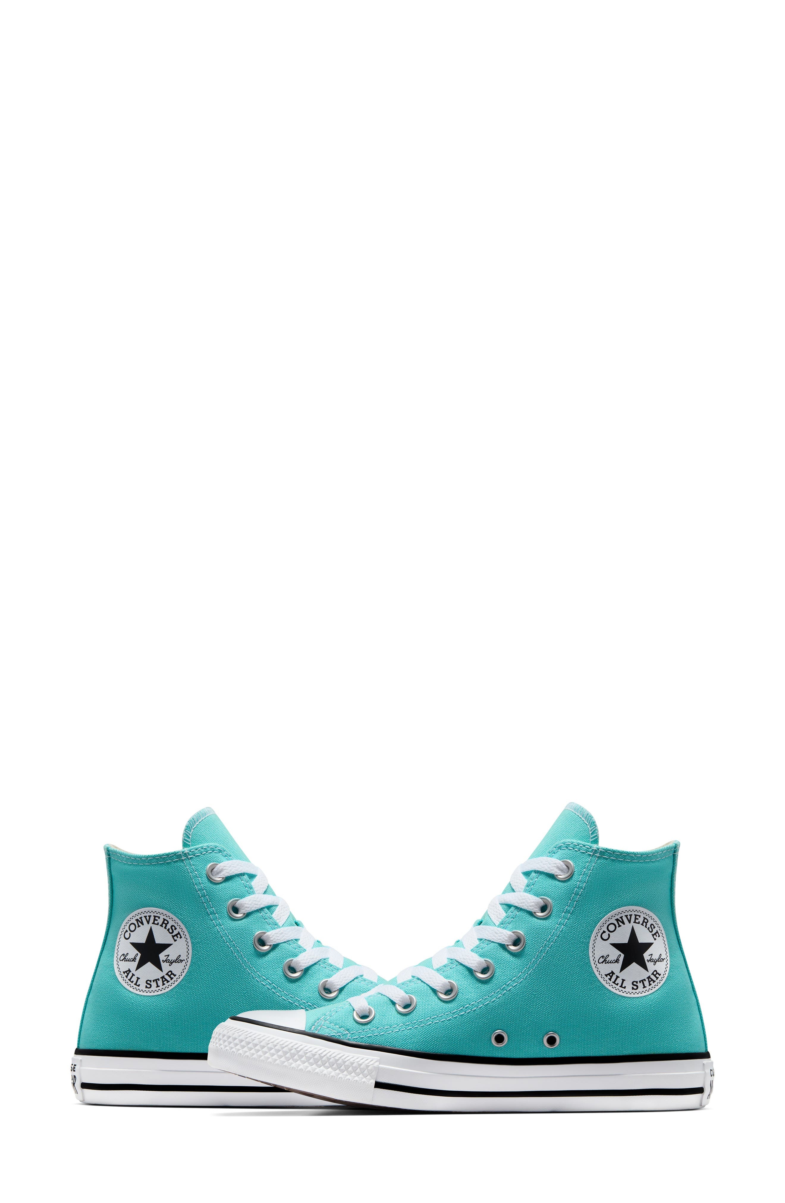 Converse Chuck Taylor® All Star® High Top Sneaker in Double Cyan at Nordstrom - 5