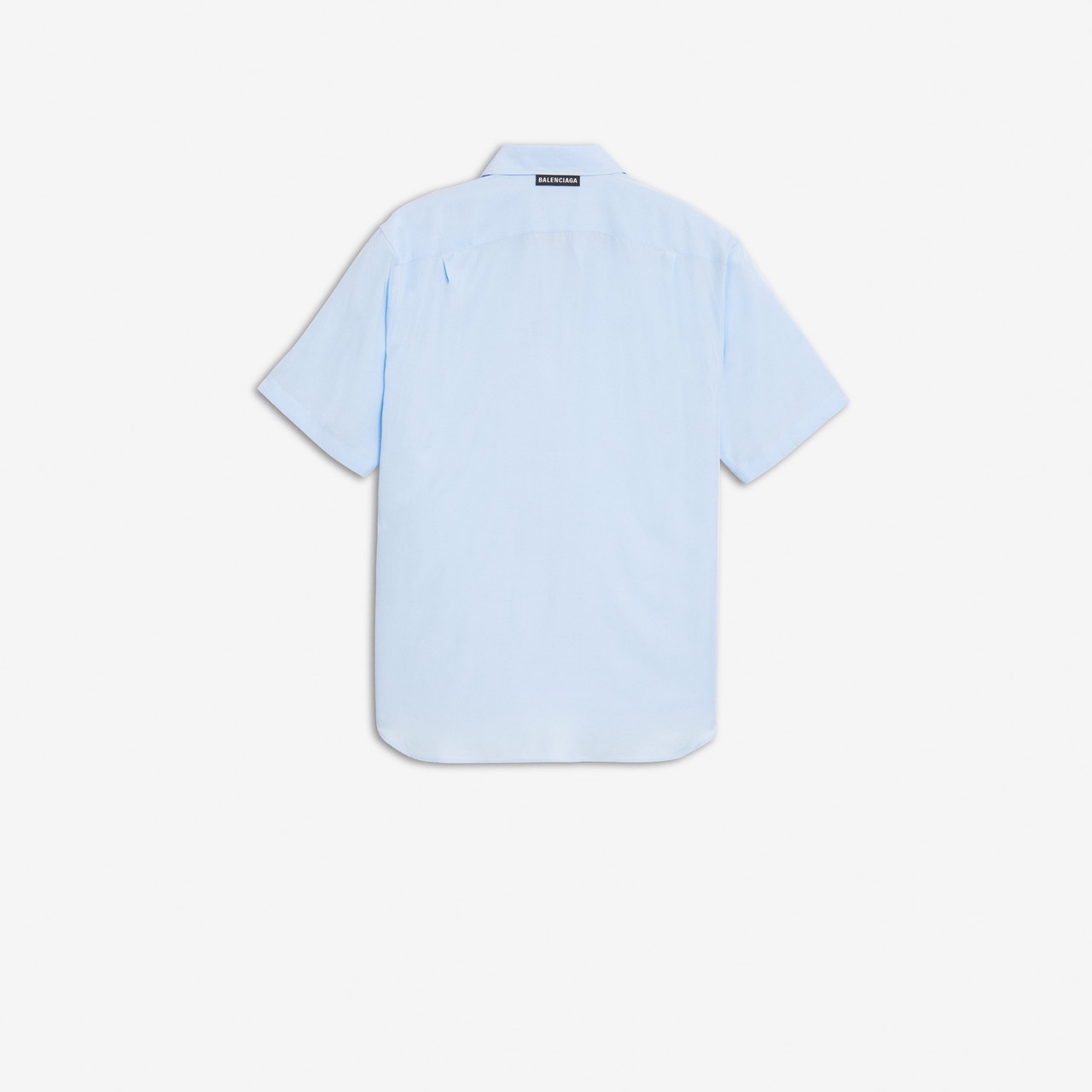 Short Sleeves Shirt With Logo Tab - 2