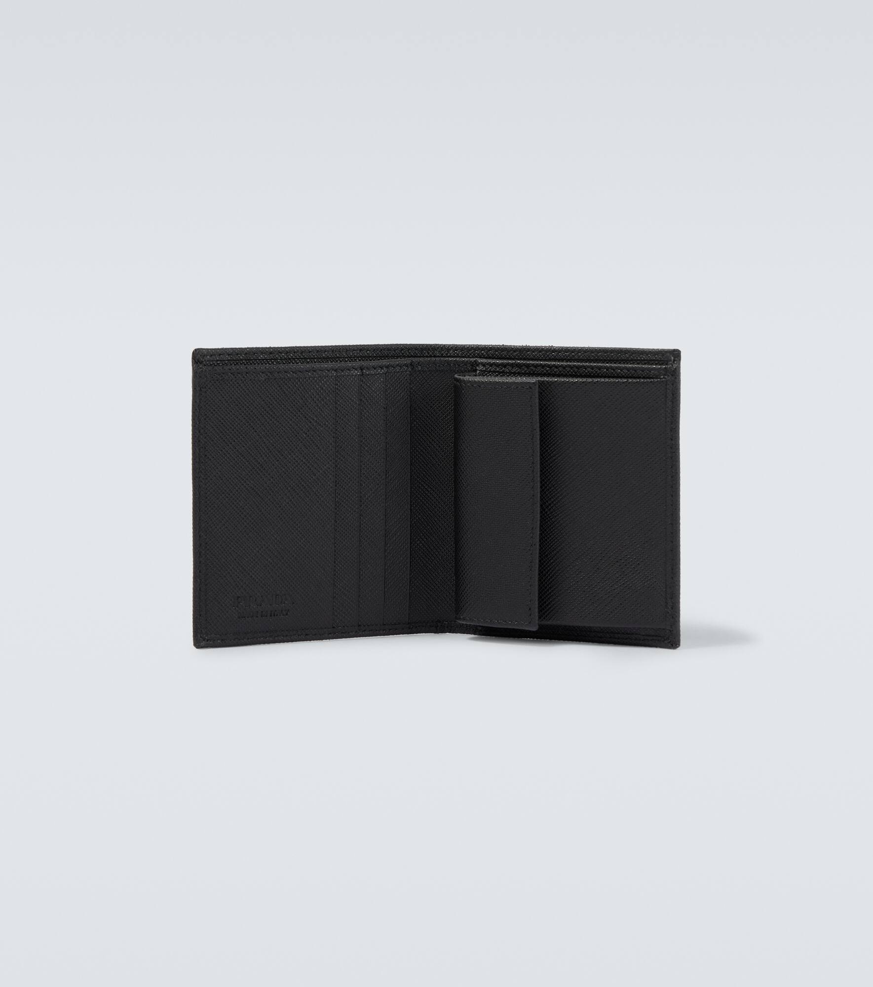 Logo Saffiano leather wallet - 2