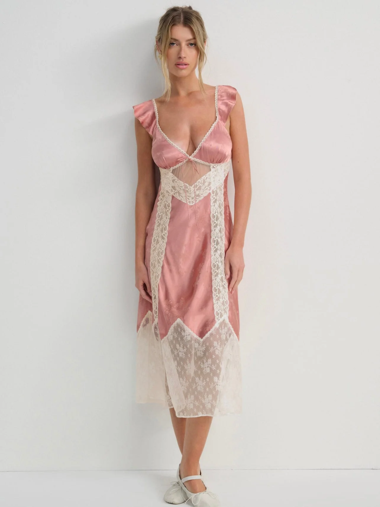 Juliet Midi Slip Dress - 1