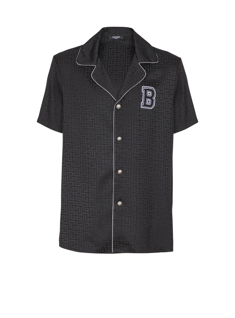 Balmain Varsity pyjama shirt 1