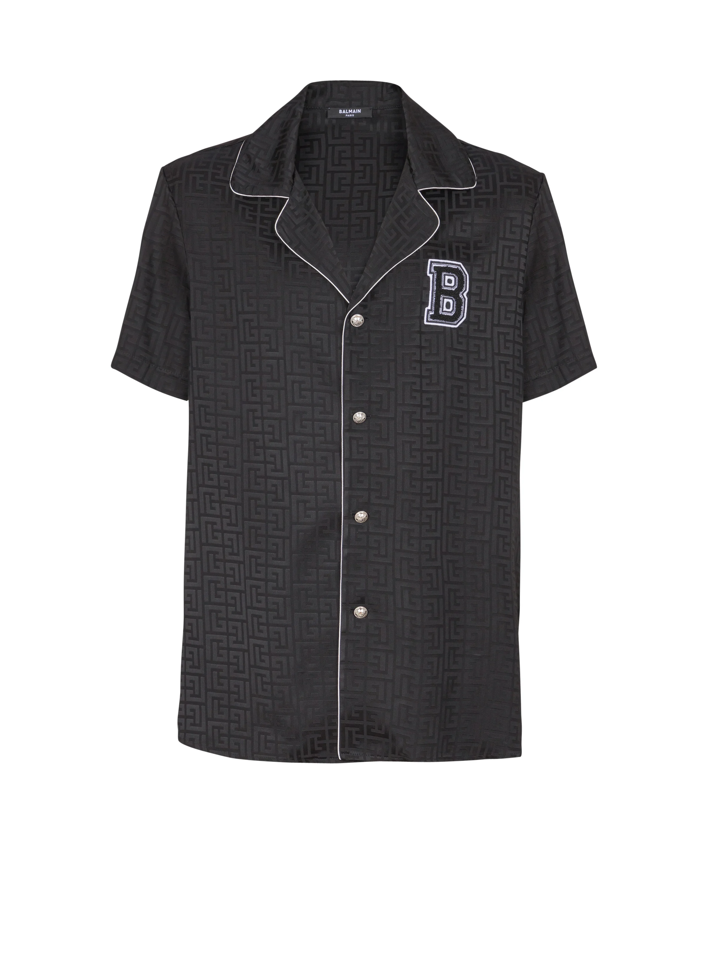 Balmain Varsity pyjama shirt - 1