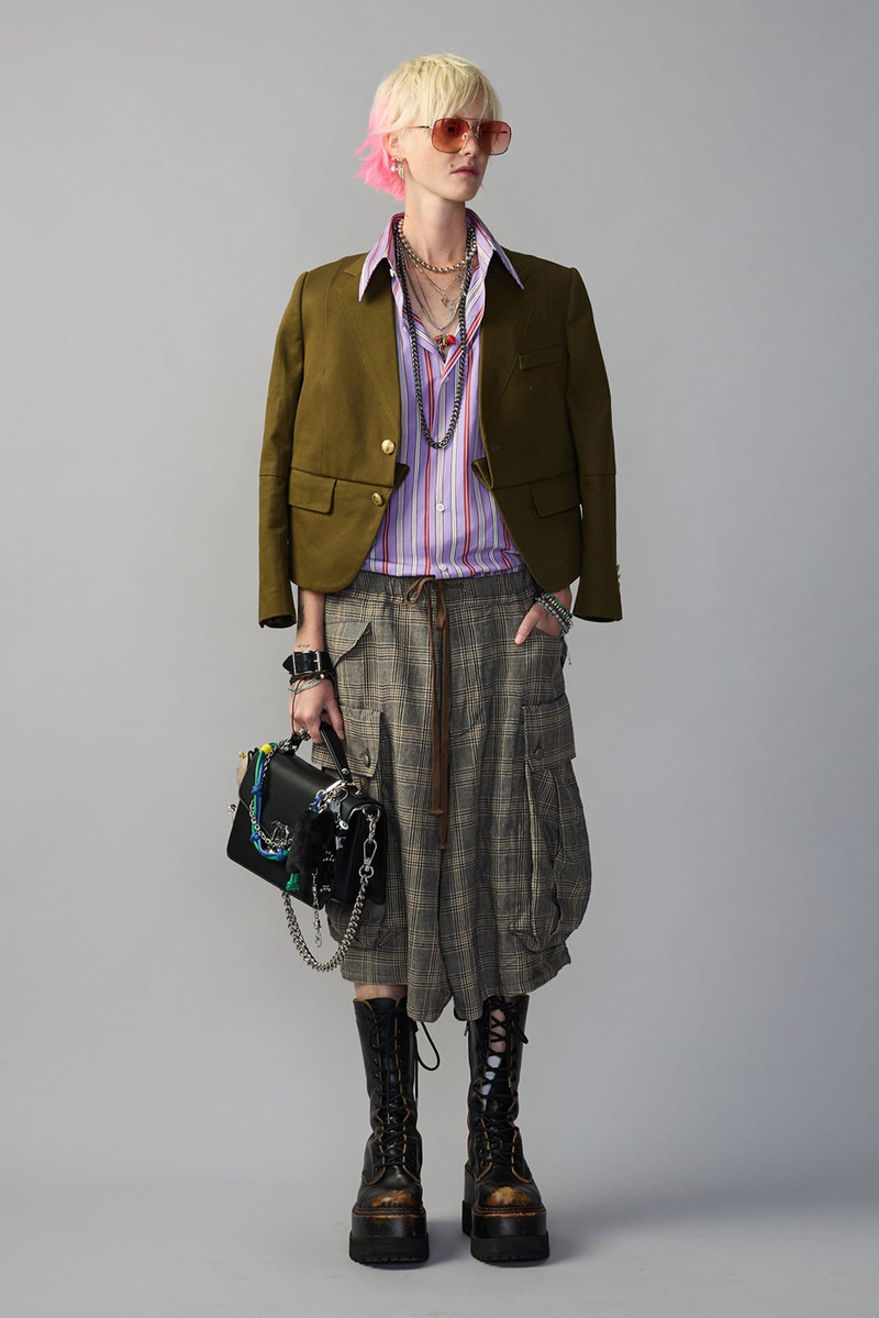 R13 RELAXED SHIRT WITH OVERSIZED COLLAR outlook