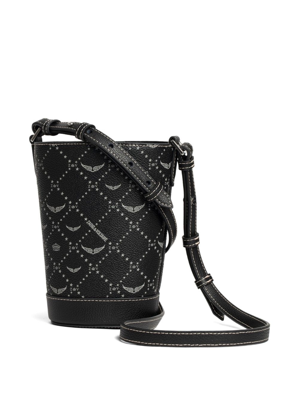 logo-print bucket bag - 3