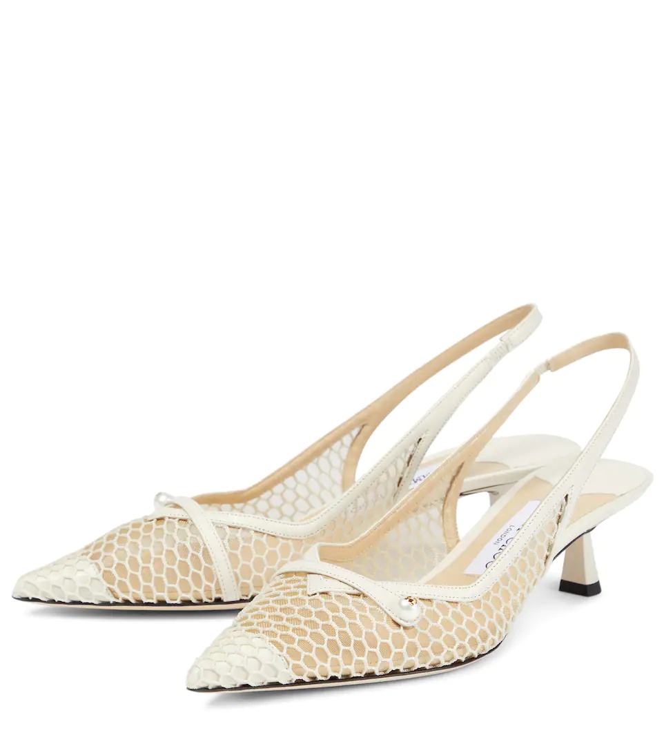 Amita 45 slingback pumps - 5