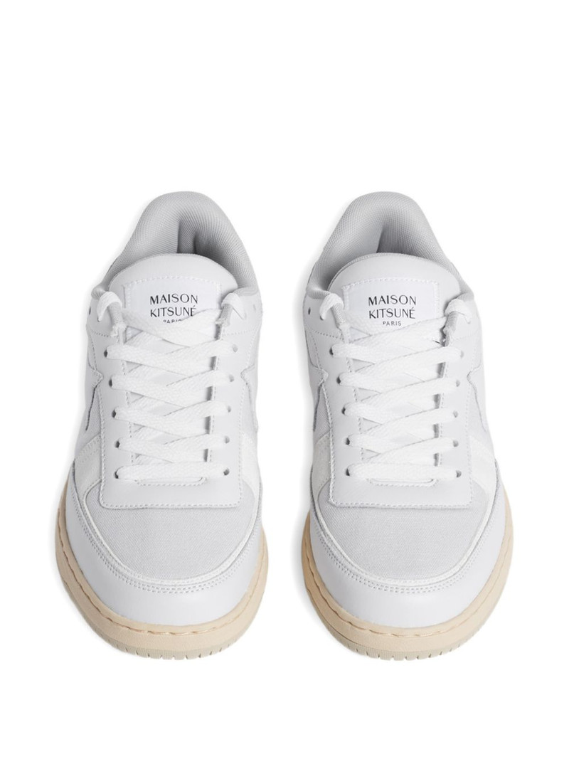 Chiru fox-patch panelled sneakers 4