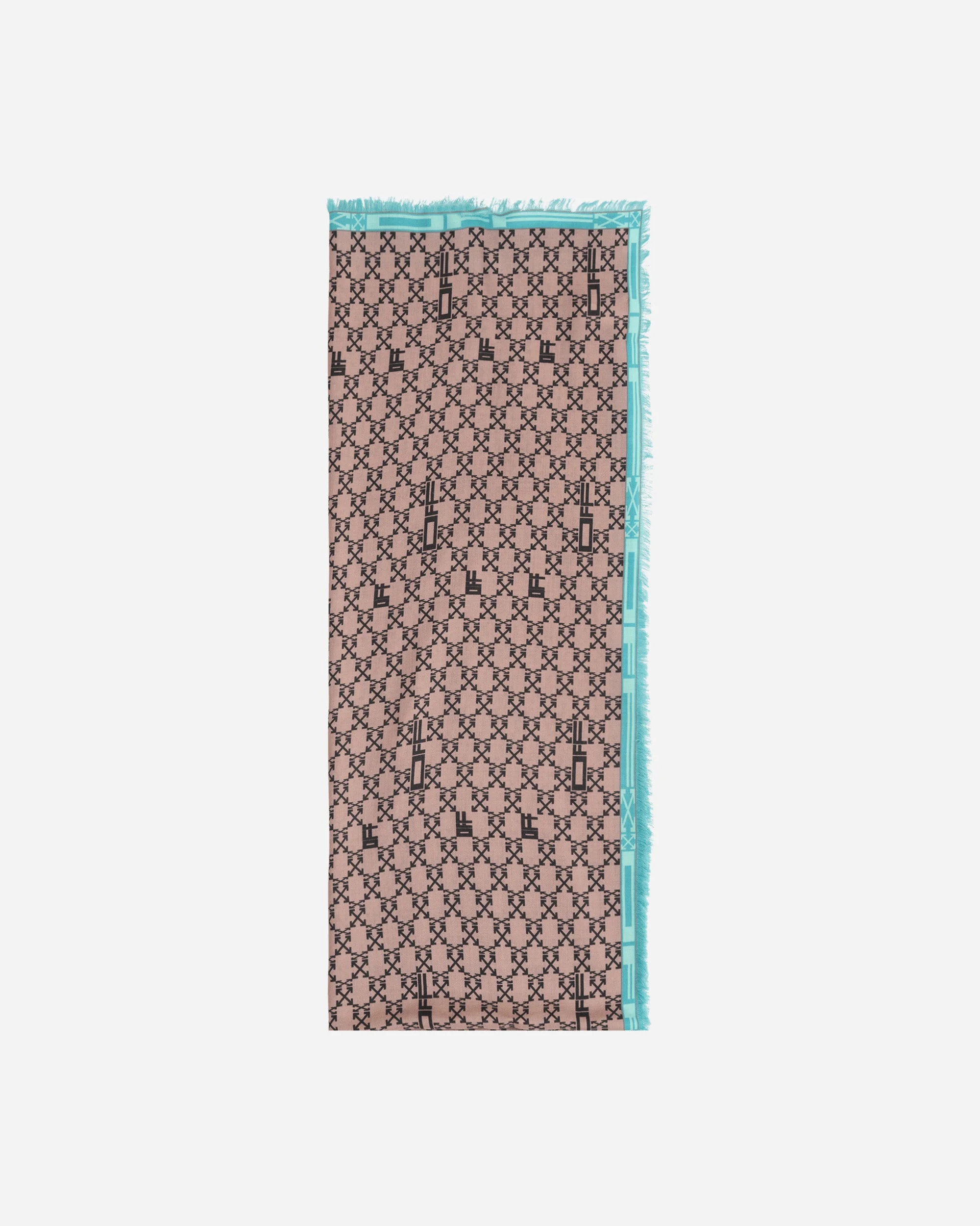 Monogram Maxi Scarf Beige - 1