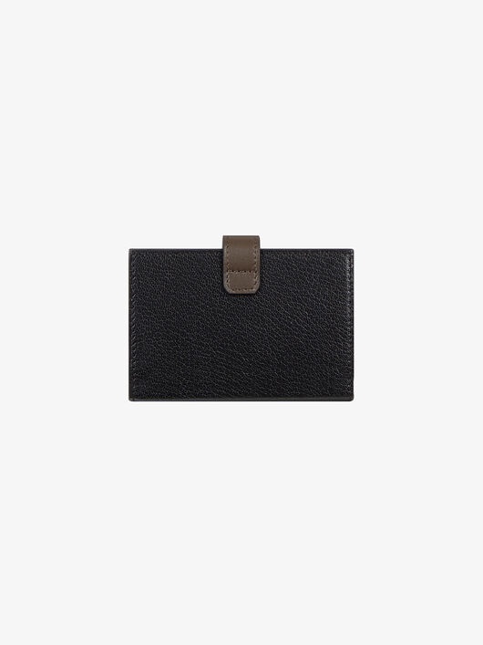 TWO-TONED GV3 WALLET IN LEATHER - 3