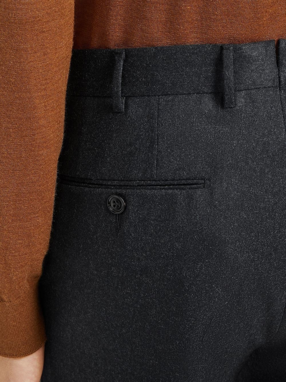 tailored wool trousers - 5
