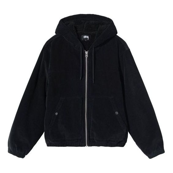 Stussy Cord Work Jacket 'Black' 115605 - 1