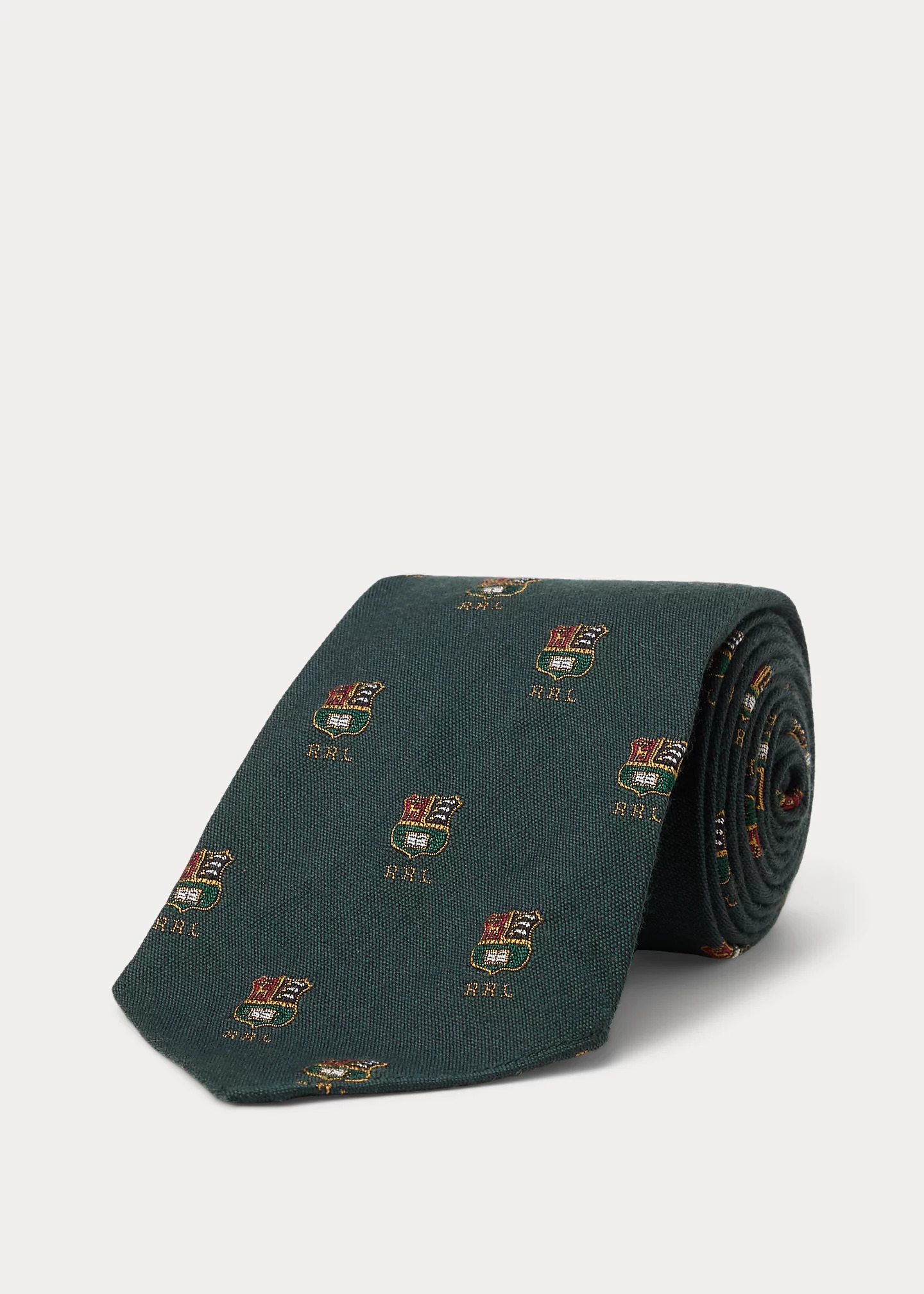 Handmade Wool-Silk Club Tie - 2