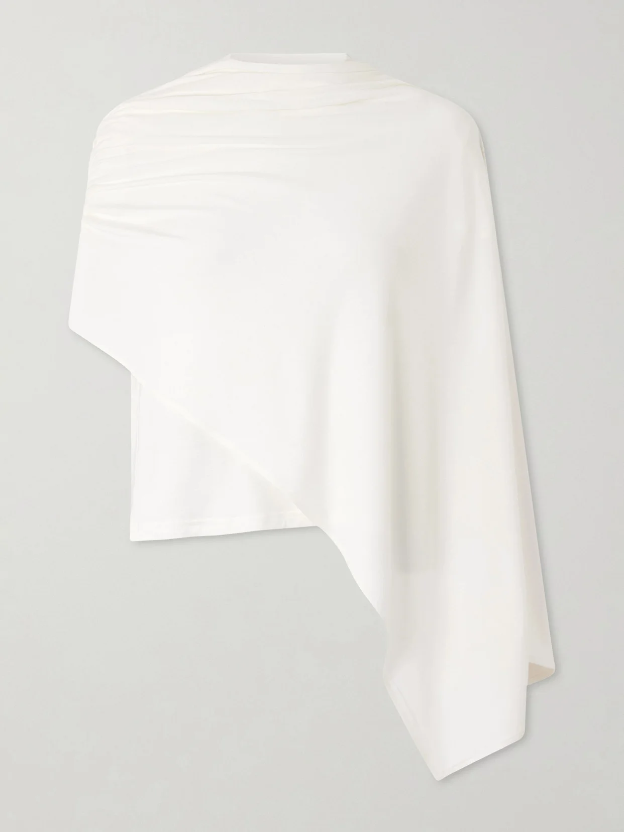 Scaf-detailed Jersey T-shirt - 1