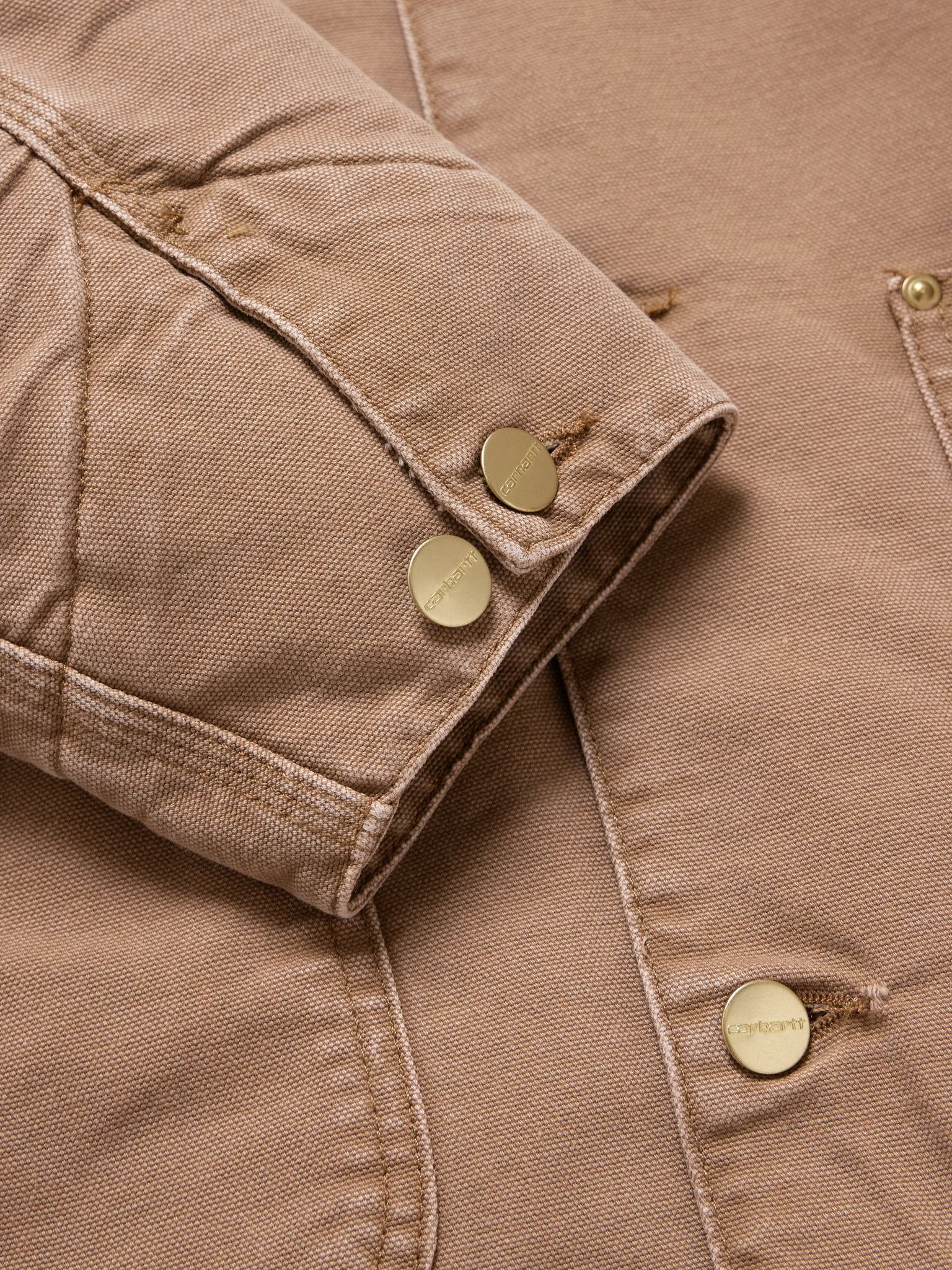OG Corduroy-Trimmed Cotton-Canvas Chore Jacket Brown - 6