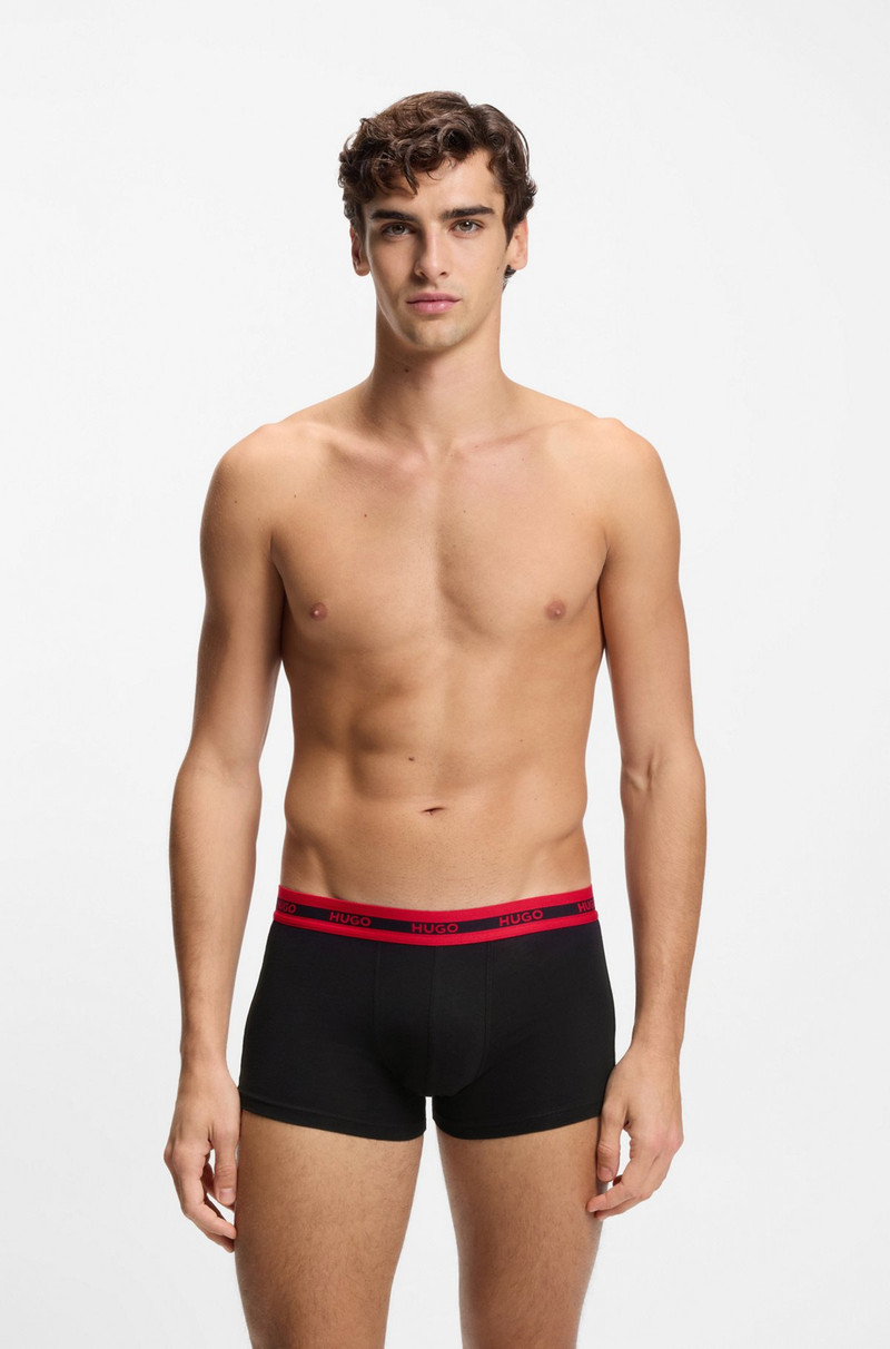 THREE-PACK OF STRETCH TRUNKS IN COTTON 6