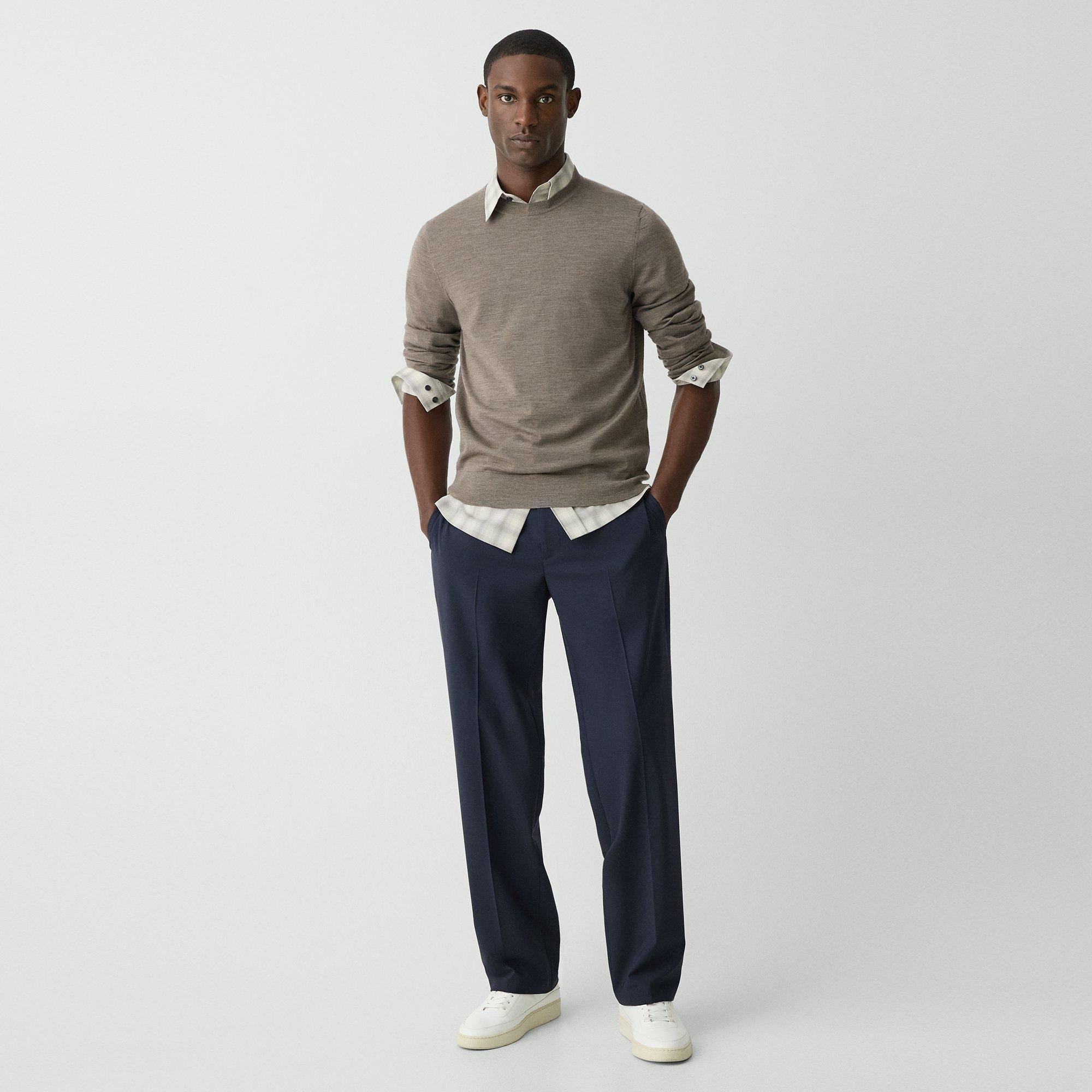 Straight-Leg Pant in Stretch Wool - 2