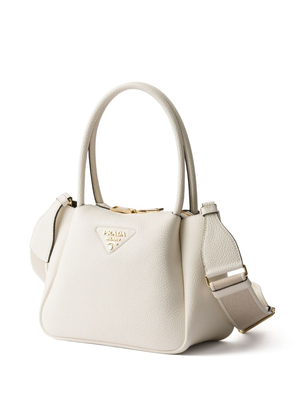 small leather tote bag - 3