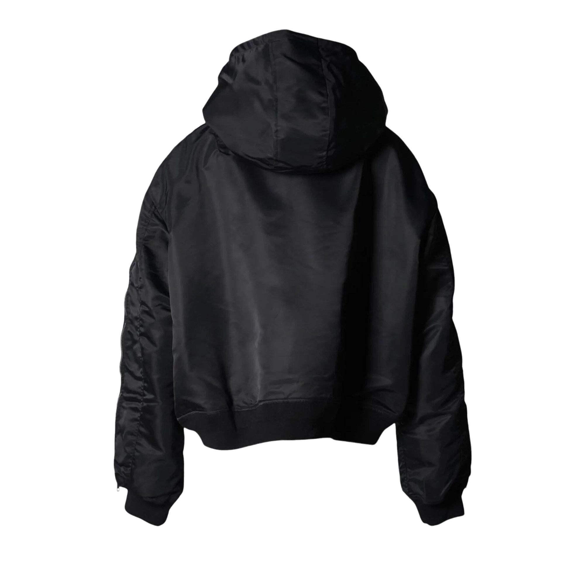 Y/Project Insert Hood Padded Bomber Jacket 'Black' - 2
