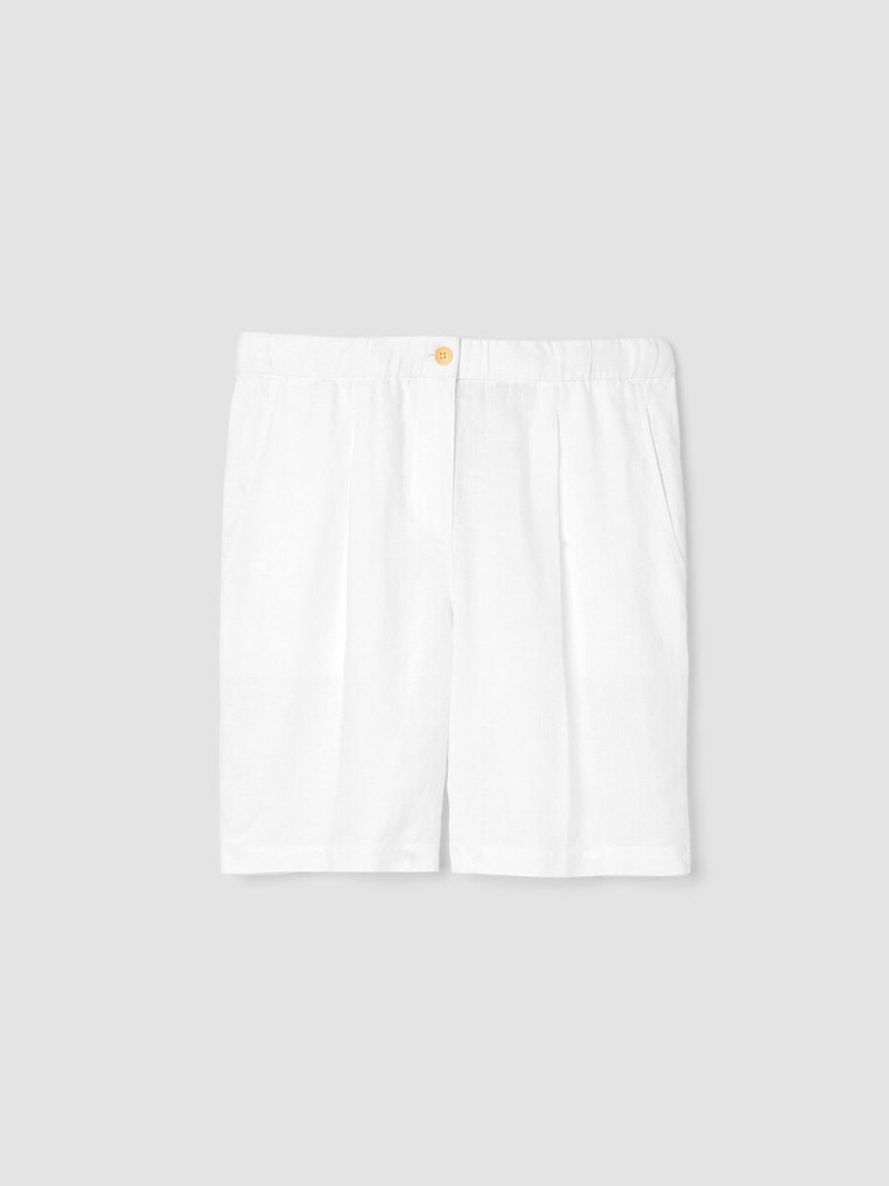 Organic Linen Shorts 1