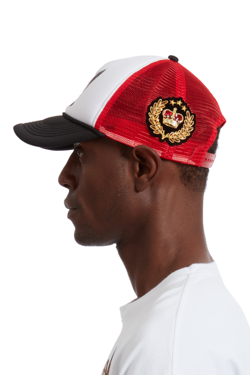 BAROQUE TRUCKER HAT CRIMSON 6