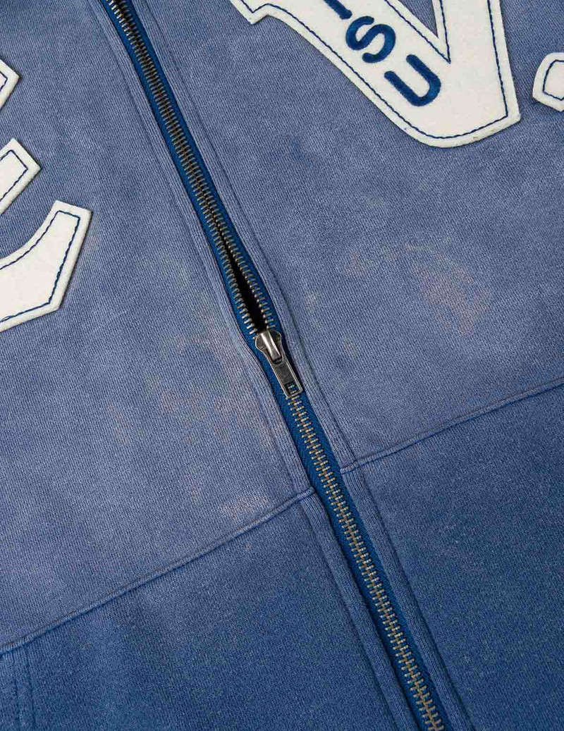 EV and Seagull Patches Embroidery Relax Fit Hoodie Jacket 10