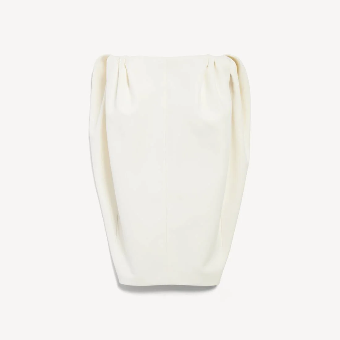 Women's Short Sack Dress in Ivory - 1