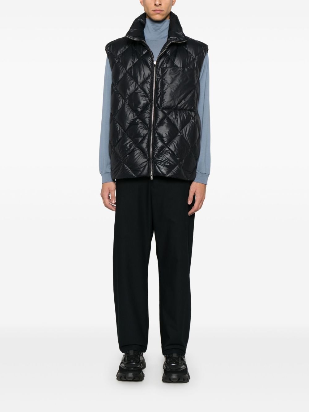 quilted gilet - 2