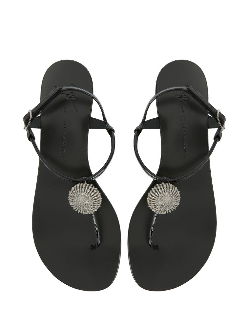Emmy Lou crystal-embellished sandals - 4
