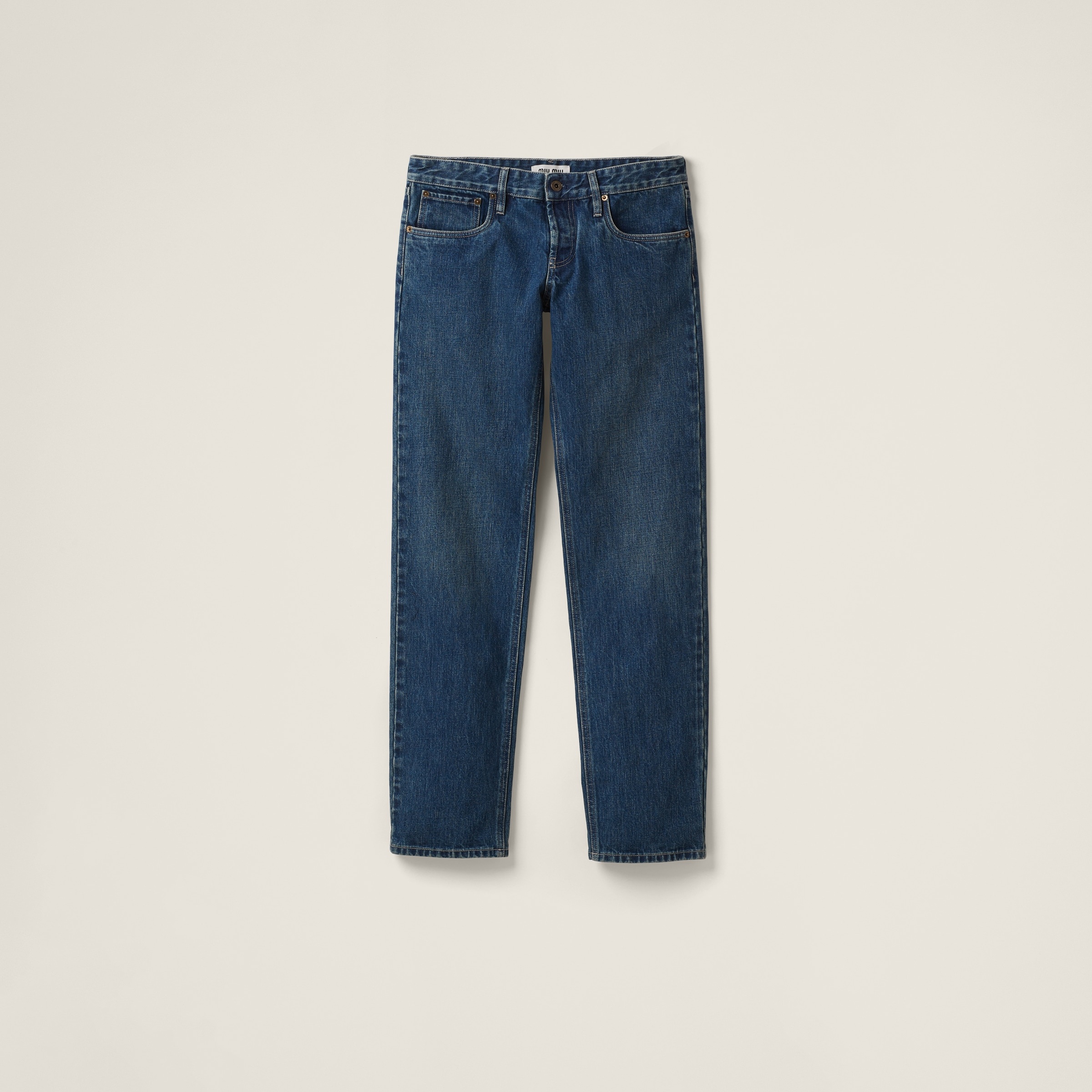 Five-pocket denim jeans - 1