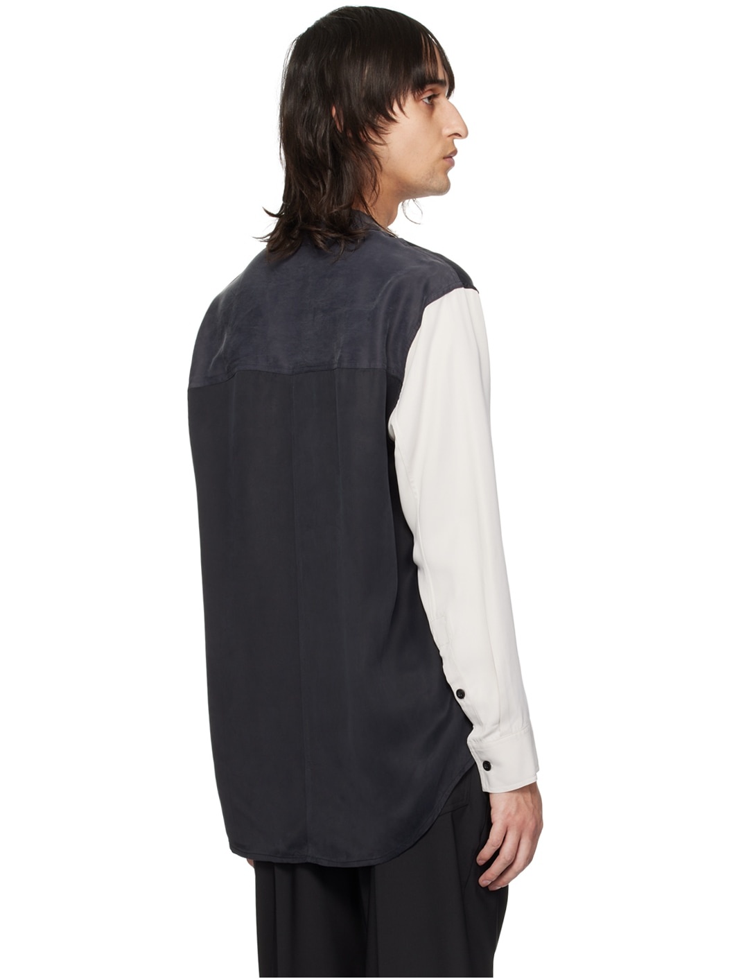Multicolor Paneled Shirt - 3