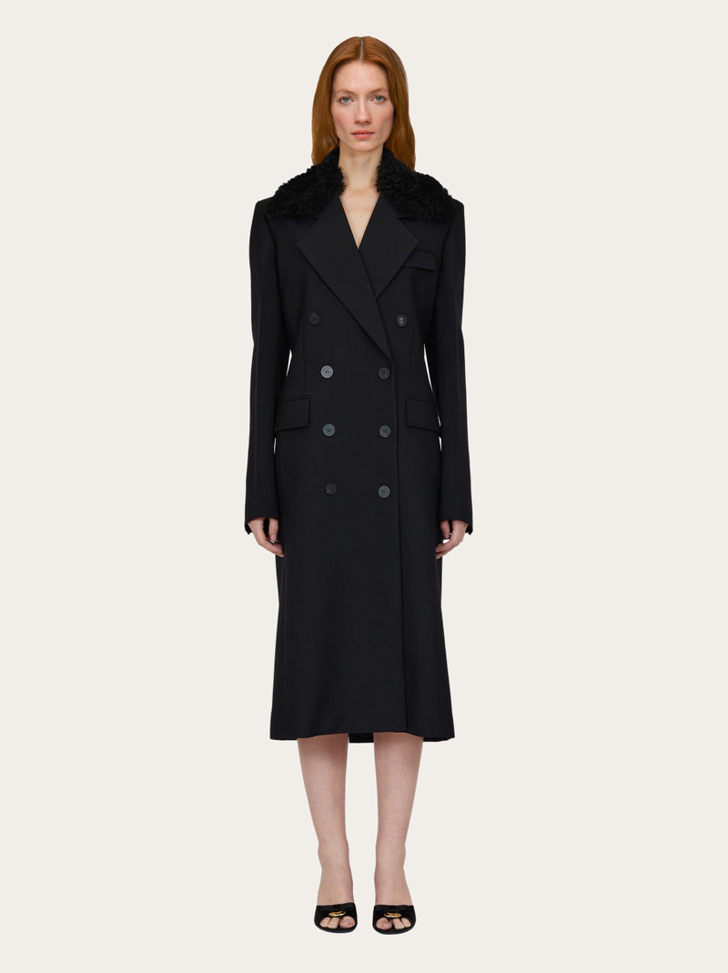 FERRAGAMO Double breasted coat outlook